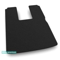 Двошарові килимки Sotra Premium Black для Mercedes-Benz S-Class (W223; V223)(з холодильником)(багажник) 2020→