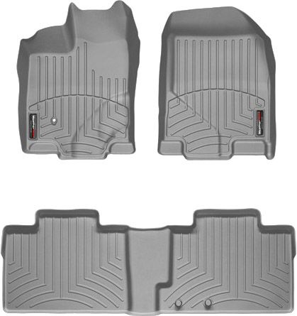 Коврики Weathertech Grey для Ford Edge (mkI)(manual driver seat) 2007-2010 - Фото 1