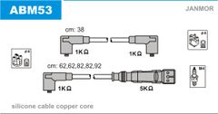 Провода зажигания JanMor ABM53 для Audi 80 2.0 (HP / JS) / A6 2.0 16V / 2.3 (AAR)