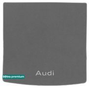 Двошарові килимки Sotra Premium Grey для Audi A4/S4/RS4 (mkIV)(B8)(універсал)(багажник) 2008-2016 - Фото 1