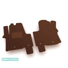 Двошарові килимки Sotra Premium Chocolate для Nissan NV300 (mkI) / Primastar (mkII)(1 ряд) 2016→