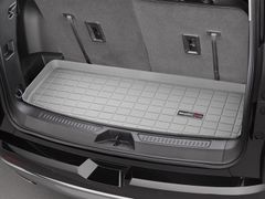 Коврик WeatherTech Grey для Cadillac XT6 (mkI)(trunk behind 3 row) 2019→; GMC Acadia (mkII)(3 rows)(not All-Terrain)(trunk behind 3 row) 2017→ - Фото 2