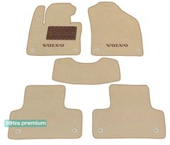 Двошарові килимки Sotra Premium Beige для Volvo XC60 (mkII) 2017→