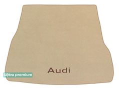 Двошарові килимки Sotra Premium Beige для Audi A6/S6/RS6 (mkII)(C5)(універсал)(багажник) 1999-2005 - Фото 1