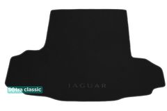Двошарові килимки Sotra Classic Black для Jaguar XF (mkI)(седан)(багажник) 2008-2015