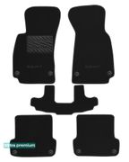 Двошарові килимки Sotra Premium Black для Seat Exeo (mkI) 2008-2013 - Фото 1