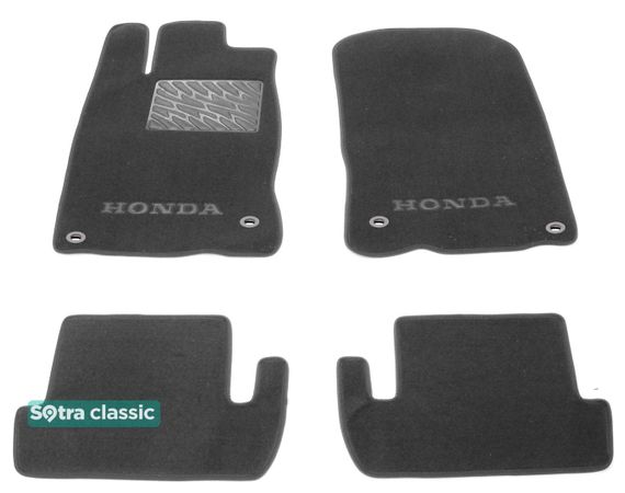 Двошарові килимки Sotra Classic Grey для Honda CR-Z (mkI) 2010-2016 - Фото 1