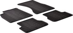 Гумові килимки Gledring для Audi A6/S6/RS6 (mkIV)(C7) / A7/S7/RS7 (mkI) 2011-2018