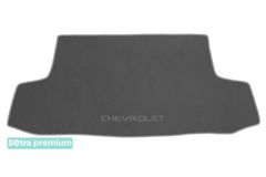 Двошарові килимки Sotra Premium Grey для Chevrolet Aveo (mkI)(седан)(багажник) 2008-2011