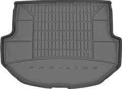 Резиновый коврик в багажник Frogum Pro-Line для Hyundai Santa Fe (mkIII) 2012-2018 (без двухуровневого пола)(багажник)