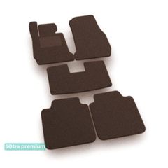 Двошарові килимки Sotra Premium Chocolate для BMW 3-series (F34)(Gran Turismo)(задній привід) 2013-2020