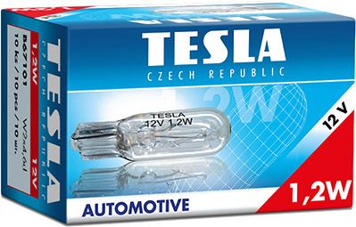 Автомобільна лампа Tesla B67101 тип 1.2W (12V; 1.2W; W2x4,6d) - Фото 3