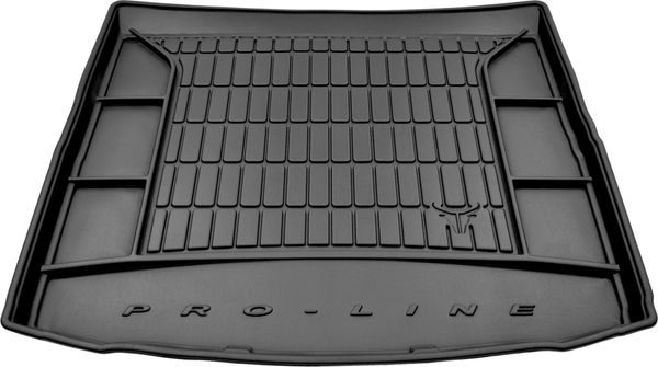Гумовий килимок у багажник Frogum Pro-Line для Seat Leon (mkIII)(універсал) 2012-2020 (нижній рівень)(багажник) - Фото 2