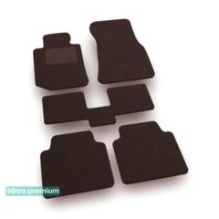 Двошарові килимки Sotra Premium Chocolate для BMW 4-series (G26)(4-дв. купе) 2020→