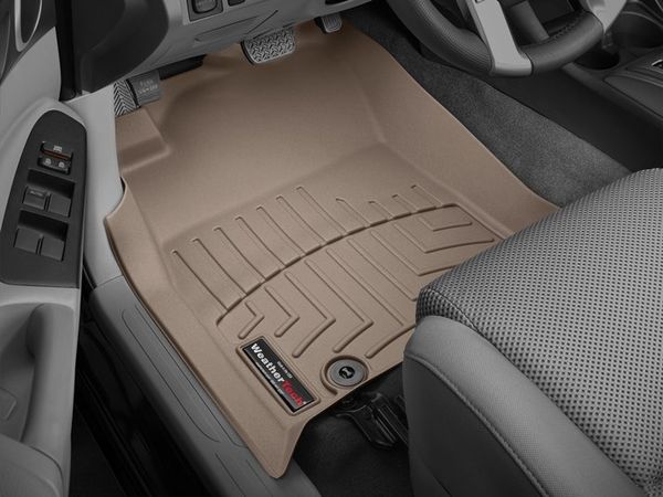 Коврики Weathertech Beige для Toyota Tacoma (double cab)(mkII) 2012-2015 - Фото 2