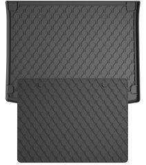 Гумові килимки у багажник Gledring для Dacia Jogger (mkI)(5 місць) 2021→ (багажник із захистом)