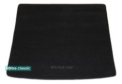 Двошарові килимки Sotra Classic Black для BMW X6 (E71)(між полозами)(багажник) 2008-2014