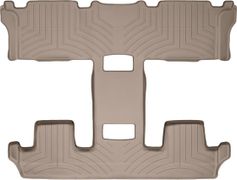 Килимки WeatherTech Beige для Nissan Quest (mkIV)(2-3 row) 2011-2017 - Фото 1