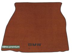 Двухслойные коврики Sotra Premium Terracotta для BMW 3-series (E30)(седан)(багажник) 1982-1993