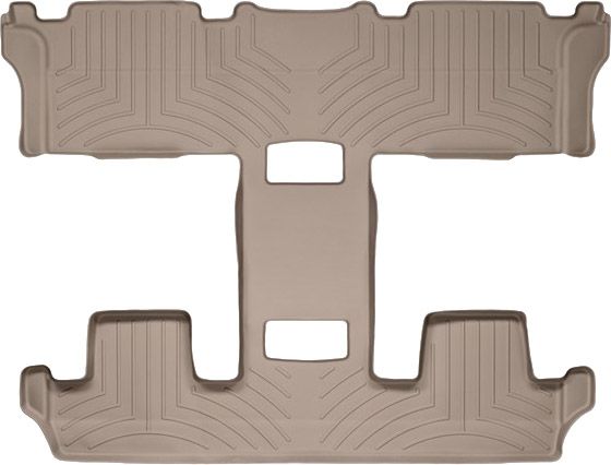 Килимки WeatherTech Beige для Nissan Quest (mkIV)(2-3 row) 2011-2017 - Фото 1