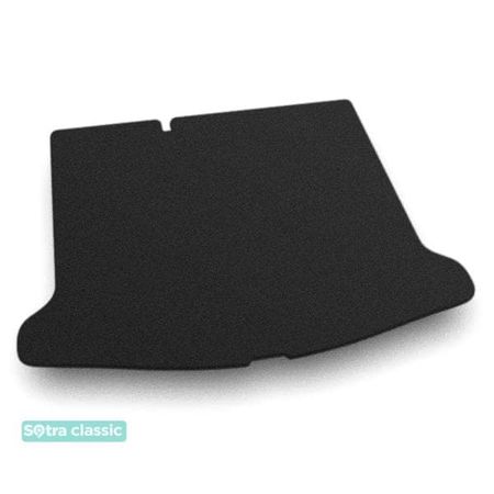Двошарові килимки Sotra Classic Black для Volkswagen ID.3 (mkI)(багажник) 2019→ - Фото 1