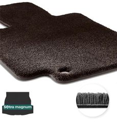 Двошарові килимки Sotra Magnum Black для Toyota RAV4 (mkV)(верхній рівень)(із запаскою)(багажник) 2018→