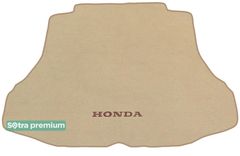 Двухслойные коврики Sotra Premium Beige для Honda Civic (mkVIII)(FD)(седан)(багажник) 2005-2011 (EU)
