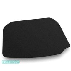 Двошарові килимки Sotra Premium Black для Lincoln MKT (mkI)(розкладений 3 ряд)(багажник) 2010-2019