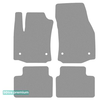 Двошарові килимки Sotra Premium Grey для Opel Meriva (mkII)(B) 2010-2017 - Фото 1