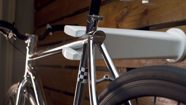 Настенный держатель Peruzzo 405-B Cool Bike Rack (White) - Фото 2