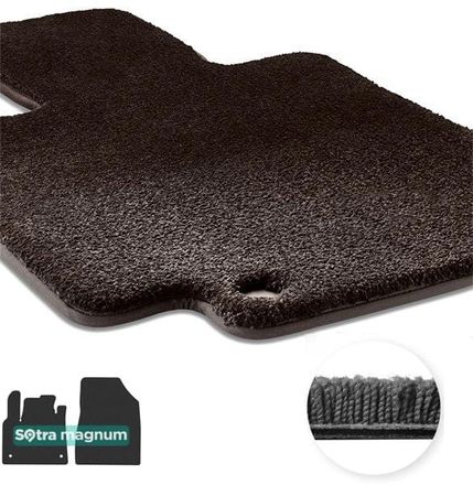 Двошарові килимки Sotra Magnum Black для Renault Kangoo (mkIII)(вантажний) 2021→ - Фото 1