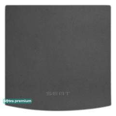 Двошарові килимки Sotra Premium Grey для Seat Tarraco (mkI)(з дворівневою підлогою)(верхній рівень)(багажник) 2018→