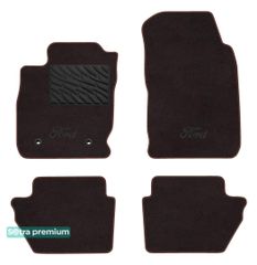 Двошарові килимки Sotra Premium Chocolate для Ford Ecosport (mkII) 2017→