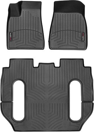 Коврики Weathertech Black для Tesla Model X (mkI)(6 seats no console)(1-2-3 row) 2016 - 17/10/2016 - Фото 1