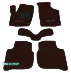 Двухслойные коврики Sotra Premium Chocolate для Seat Toledo (mkIV) 2012-2019