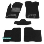 Двошарові килимки Sotra Classic Black для Jeep Renegade (mkI) 2015→ - Фото 1