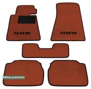 Двошарові килимки Sotra Premium Terracotta для BMW 5-series (E34) 1988-1995 - Фото 1