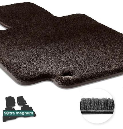 Двошарові килимки Sotra Magnum Black для Lincoln Navigator (mkIV)(1-2 ряд) 2018→ - Фото 1