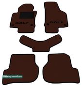 Двухслойные коврики Sotra Premium Chocolate для Volkswagen Golf (mkVI) 2008-2012 / Scirocco (mkIII) 2009-2017 - Фото 1