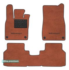 Двошарові килимки Sotra Premium Terracotta для Volkswagen ID.4 (mkI) 2020→