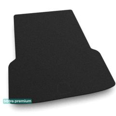 Двошарові килимки Sotra Premium Black для Mercedes-Benz EQS (V297)(длинный)(багажник) 2021→