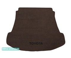 Двошарові килимки Sotra Premium Chocolate для Toyota Fortuner (mkI)(багажник) 2005-2015