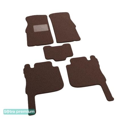 Двошарові килимки Sotra Premium Chocolate для Great Wall Wingle 5 (mkI) 2010→ - Фото 1