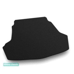 Двухслойные коврики Sotra Classic Black для Kia Optima (mkIV)(багажник) 2015-2020