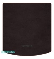 Двухслойные коврики Sotra Premium Chocolate для Toyota Corolla (mkXII)(универсал)(верхний уровень)(багажник) 2018→
