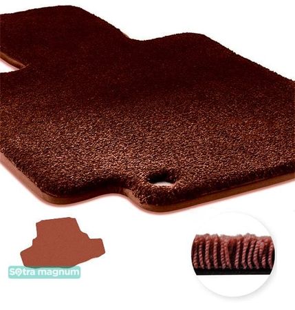 Двошарові килимки Sotra Magnum Red для Lexus RC (mkI)(багажник) 2014→ - Фото 1