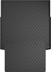 Гумовий килимок у багажник Gledring для Opel Insignia (mkI)(A)(універсал) 2008-2017 (багажник із захистом)