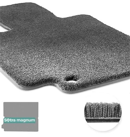 Двошарові килимки Sotra Magnum Grey для Peugeot 5008 (mkII)(багажник) 2017→ - Фото 1