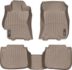 Коврики Weathertech Beige для Subaru Legacy (mkVI); Outback (mkV) 2015→ automatic