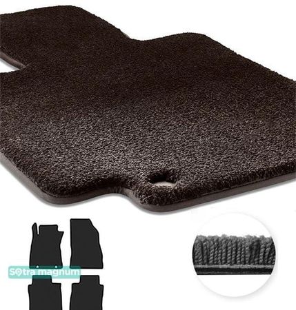 Двошарові килимки Sotra Magnum Black для Nissan Tiida (mkIII)(C13) 2014-2018 - Фото 1